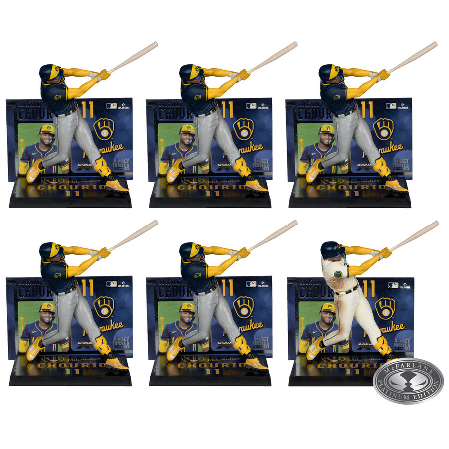 jackson chourio milwaukee brewers boîte scellée dusine mlb 6
