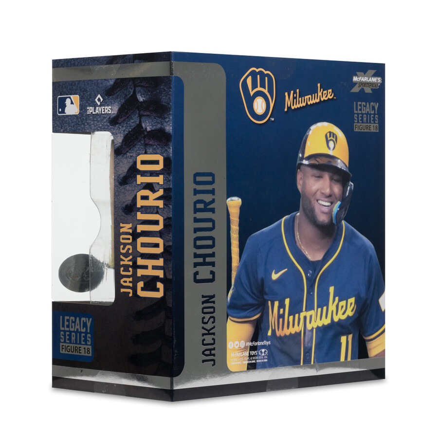 jackson chourio milwaukee brewers boîte scellée dusine mlb 6