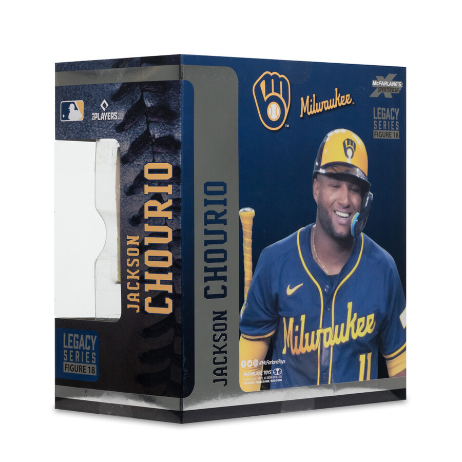 jackson chourio milwaukee brewers boîte scellée dusine mlb 6