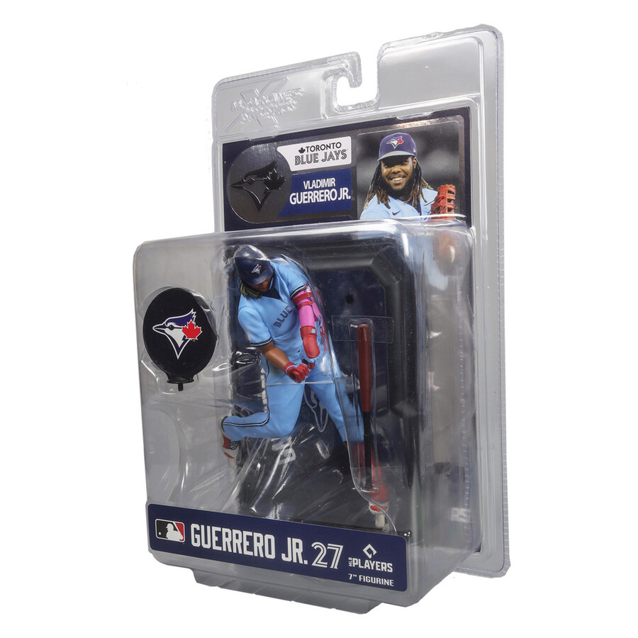 figurine vladimir guerrero jr. blue jays de toronto mlb 7 pouces - sélection sportive mcfarlane