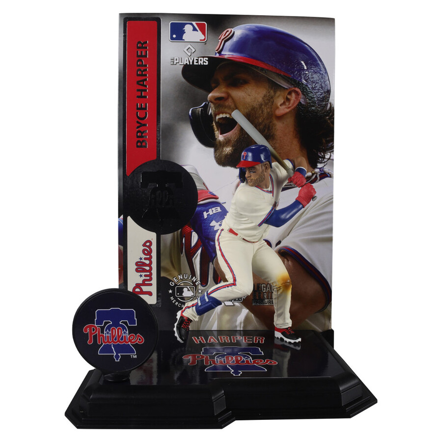 figurine bryce harper philadelphie phillies mlb 7 pouces - sélection sportive mcfarlane