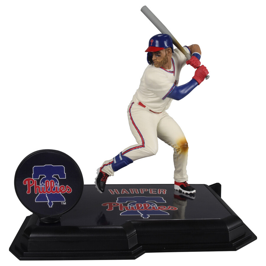 figurine bryce harper philadelphie phillies mlb 7 pouces - sélection sportive mcfarlane