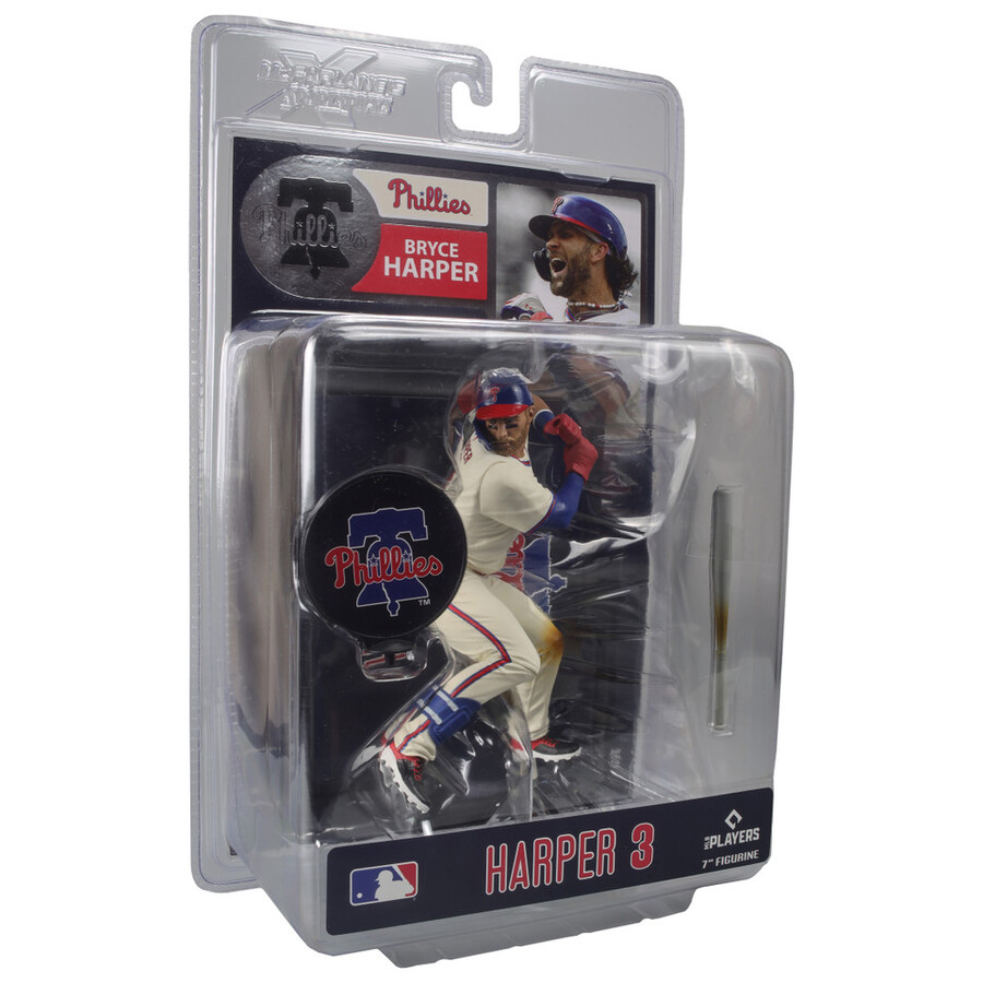 figurine bryce harper philadelphie phillies mlb 7 pouces - sélection sportive mcfarlane