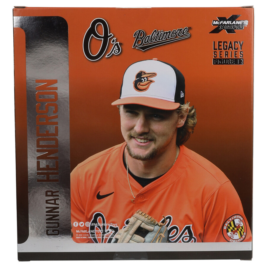 gunnar henderson baltimore orioles boîte scellée dusine mlb 6