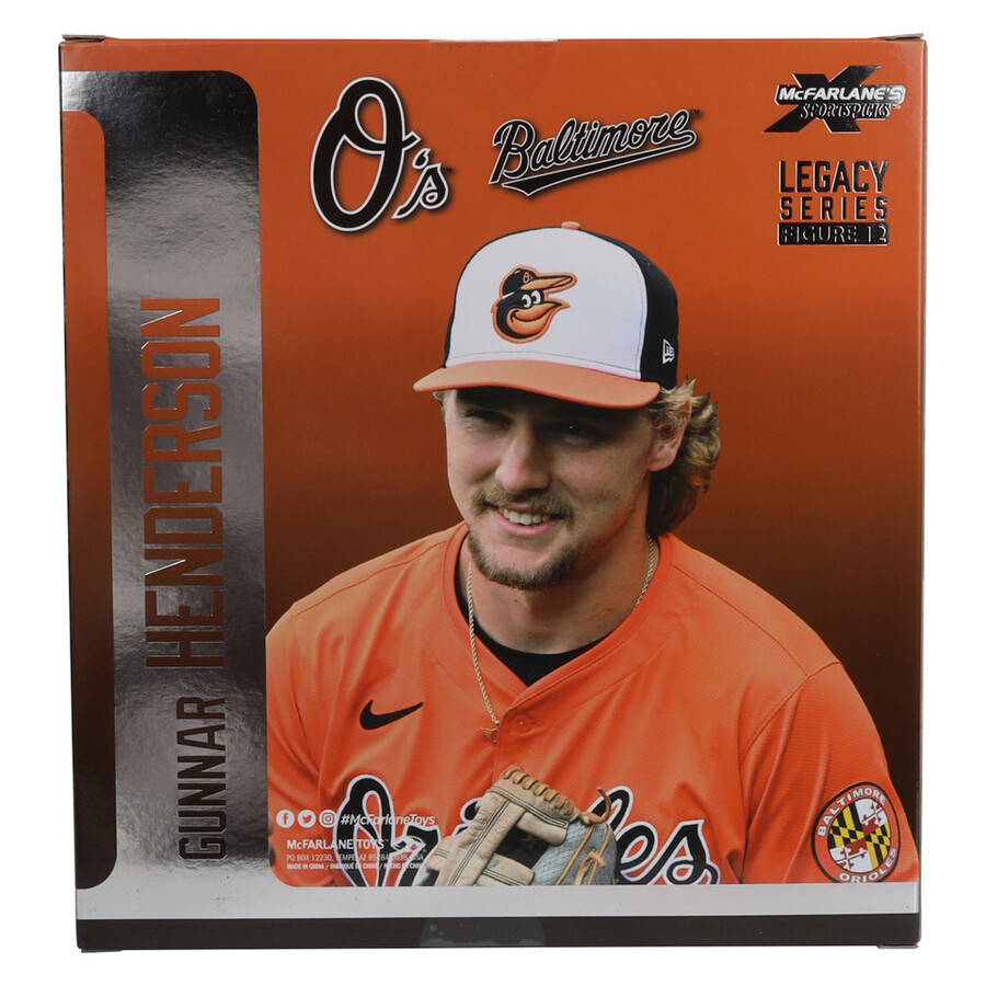 gunnar henderson baltimore orioles boîte scellée dusine mlb 6