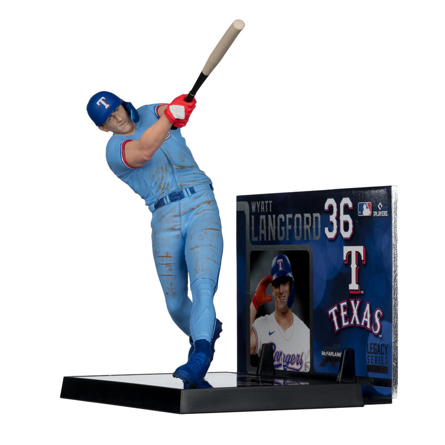 wyatt langford texas rangers boîte scellée dusine mlb 6