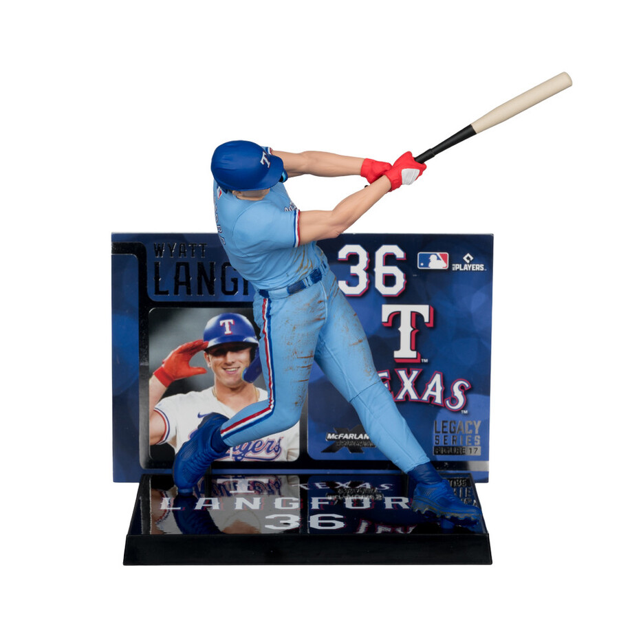 wyatt langford texas rangers boîte scellée dusine mlb 6