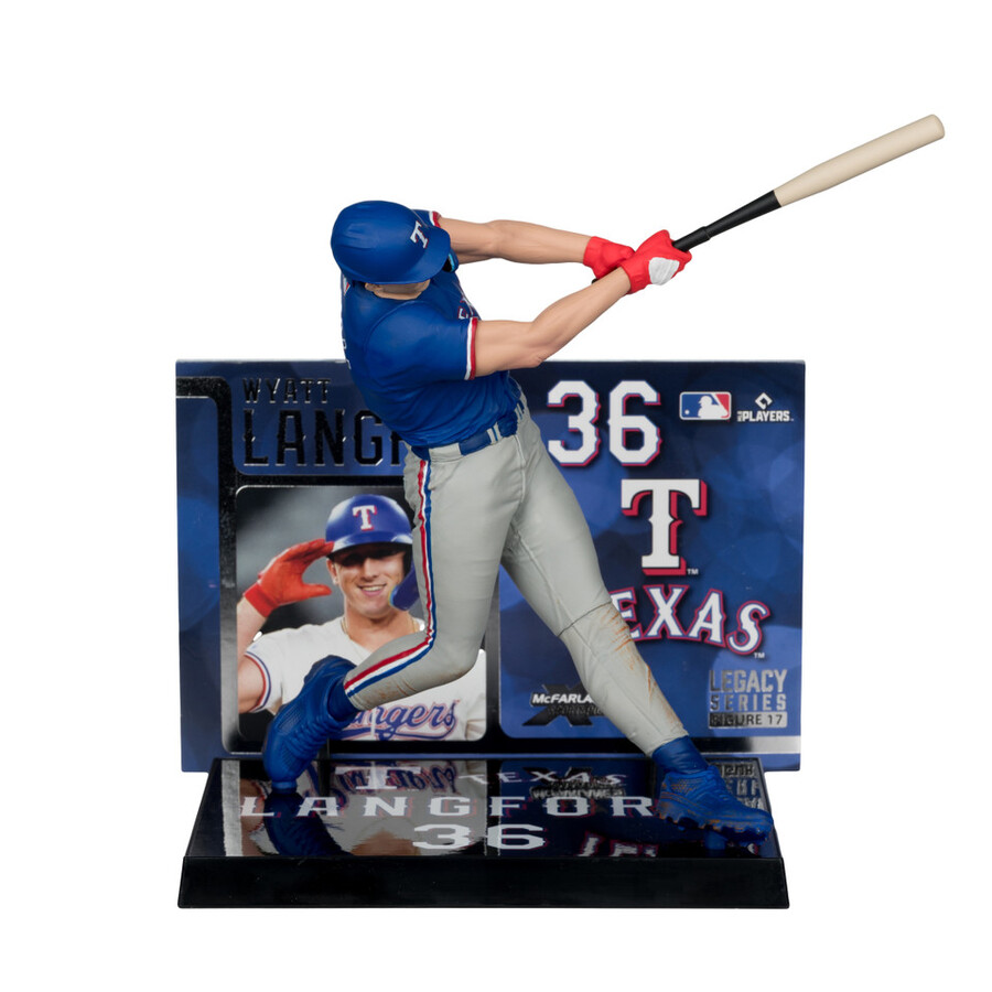 wyatt langford texas rangers boîte scellée dusine mlb 6