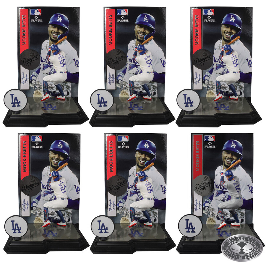 mookie betts los angeles dodgers boîte scellée dusine mlb 6 avec chase