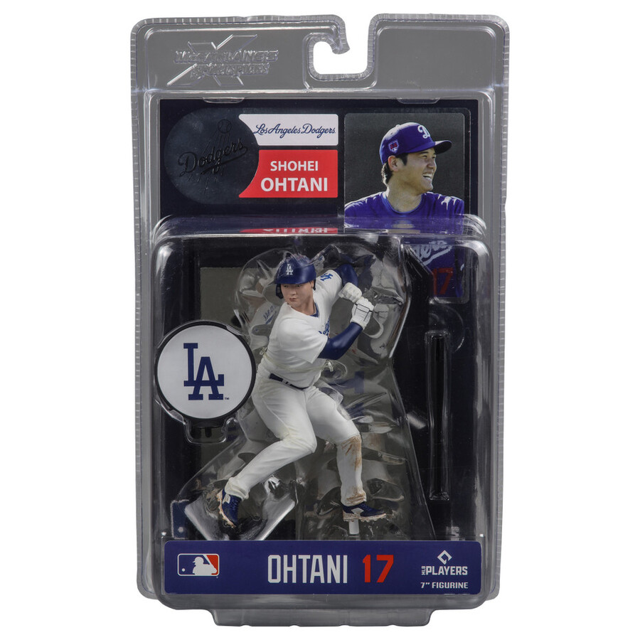 figurine shohei ohtani los angeles dodgers mlb 7 pouces - sélection sportive mcfarlane