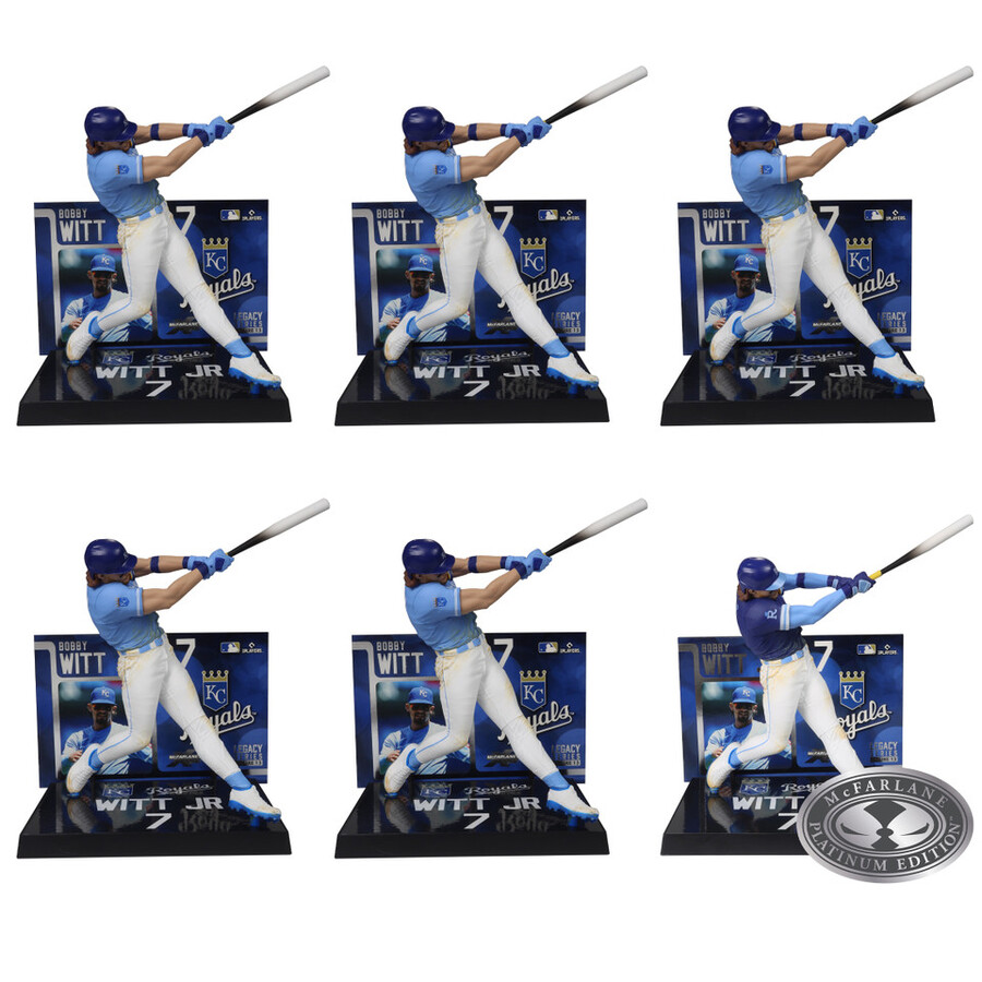 bobby witt jr. kansas city royals boîte scellée dusine mlb 6