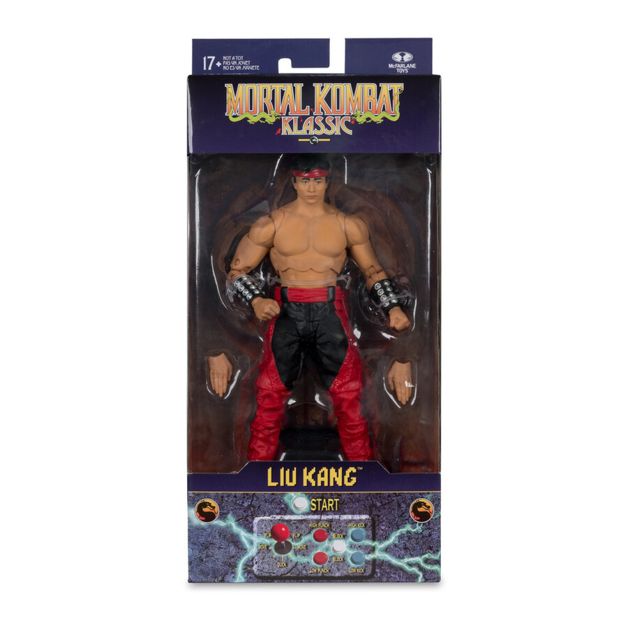 figurine liu kang mortal kombat klassic 7