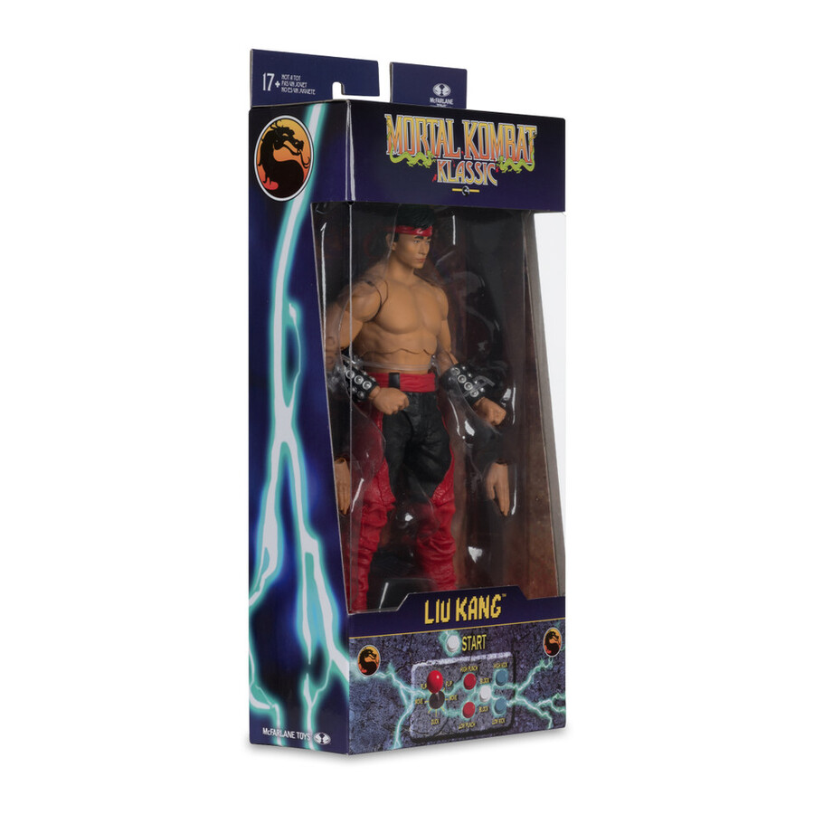 figurine liu kang mortal kombat klassic 7