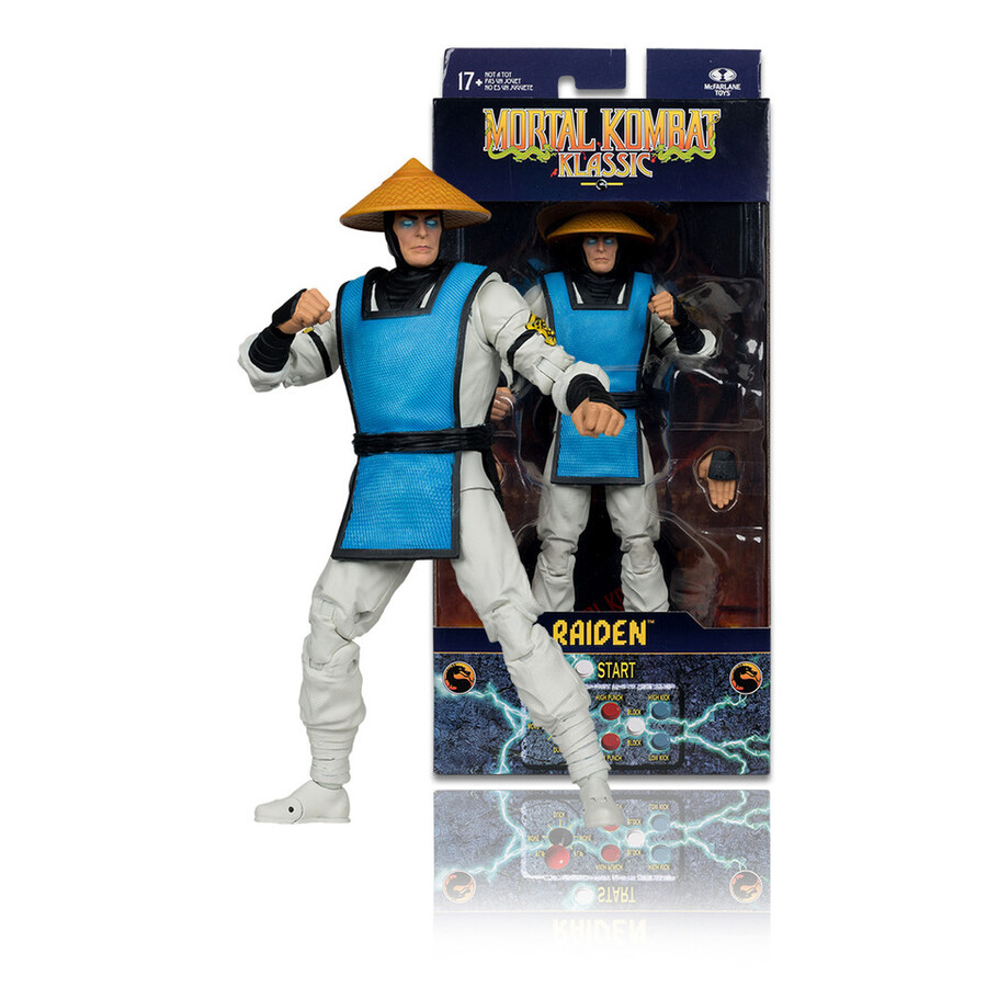 figurine raiden mortal kombat klassic 7