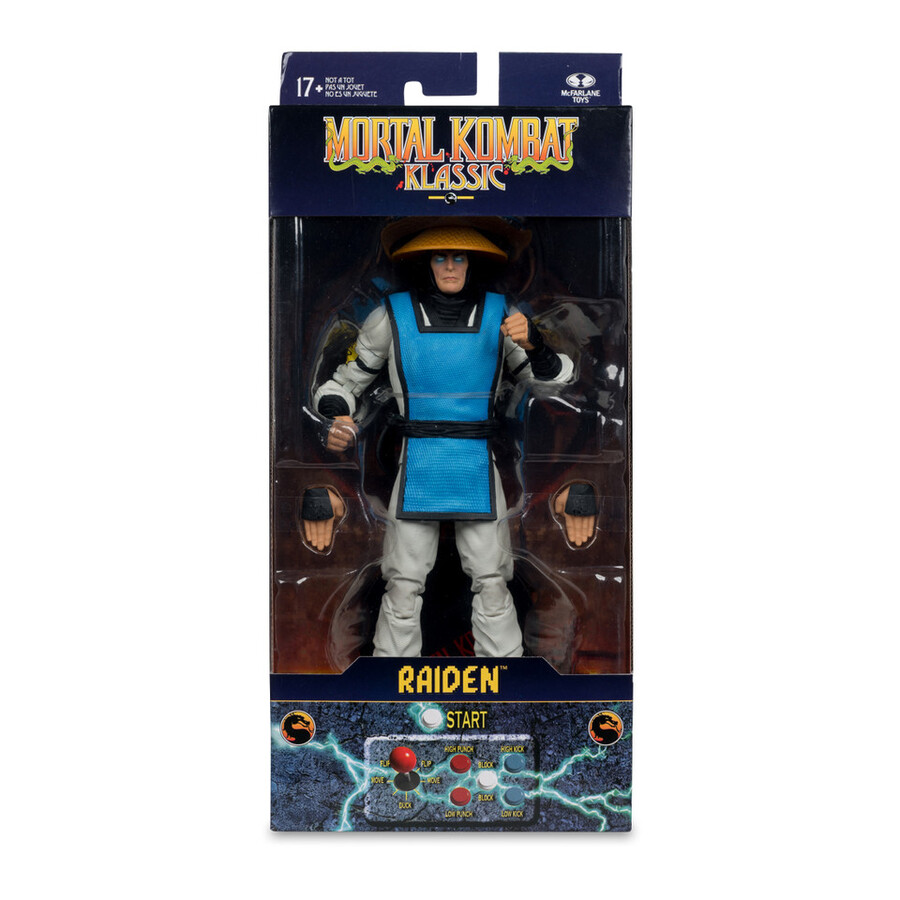 figurine raiden mortal kombat klassic 7