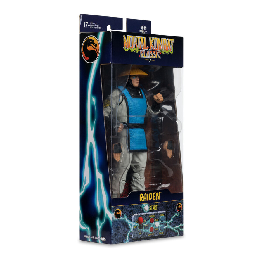 figurine raiden mortal kombat klassic 7