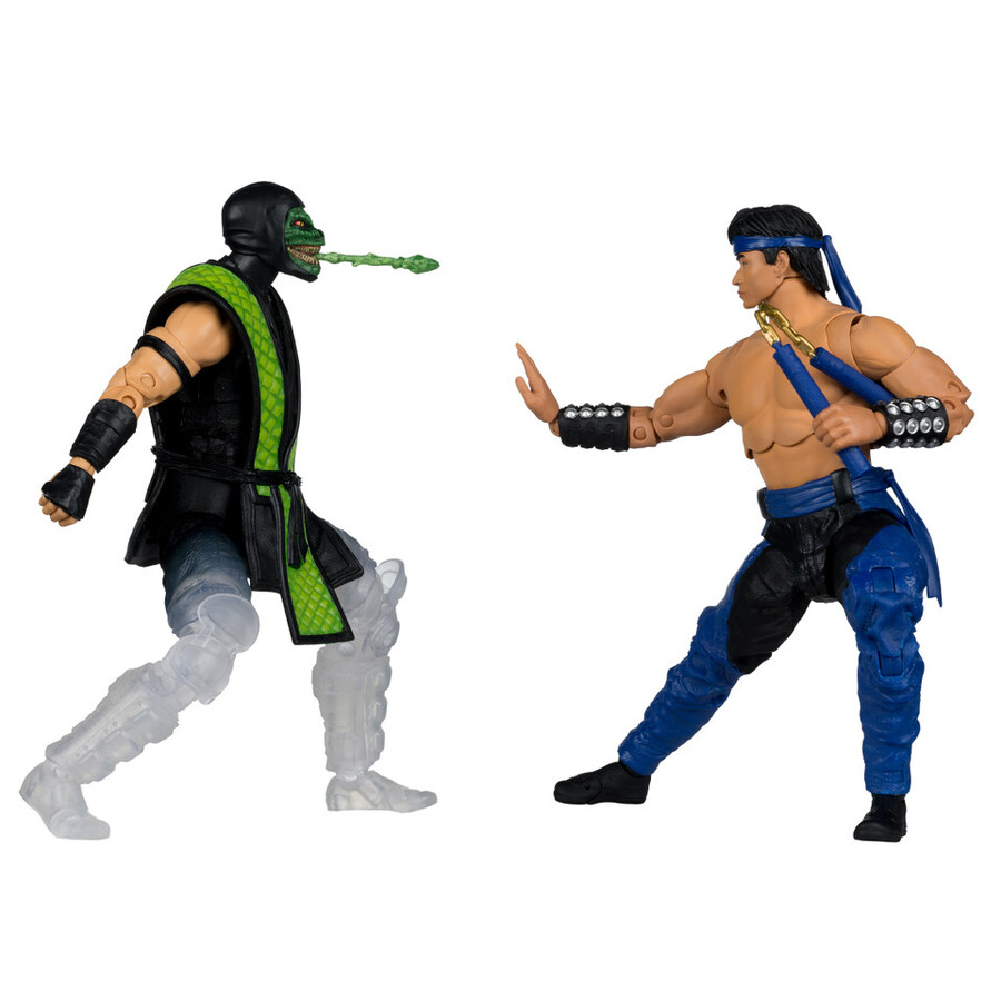 lot de 4 figurines mortal kombat klassic wave 2 7 pouces