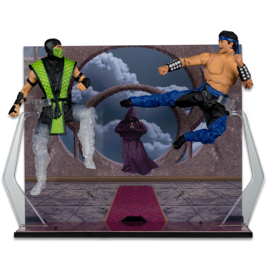 lot de 4 figurines mortal kombat klassic wave 2 7 pouces