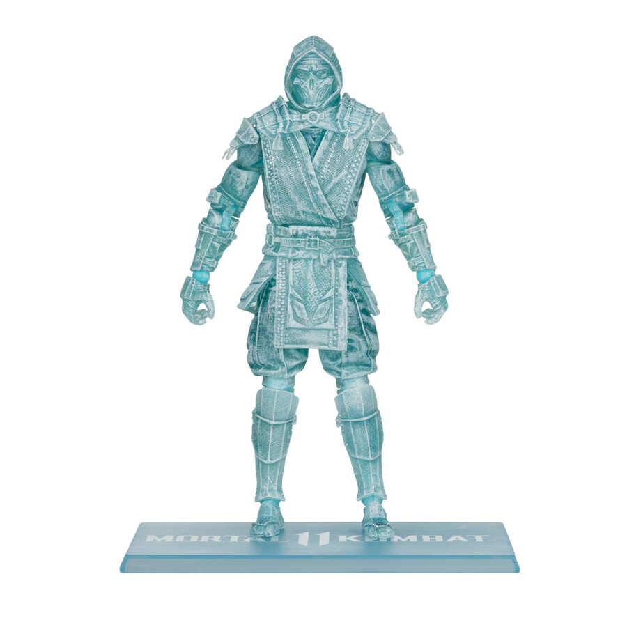 figurine scorpion mortal kombat frostbite edition gold label 7