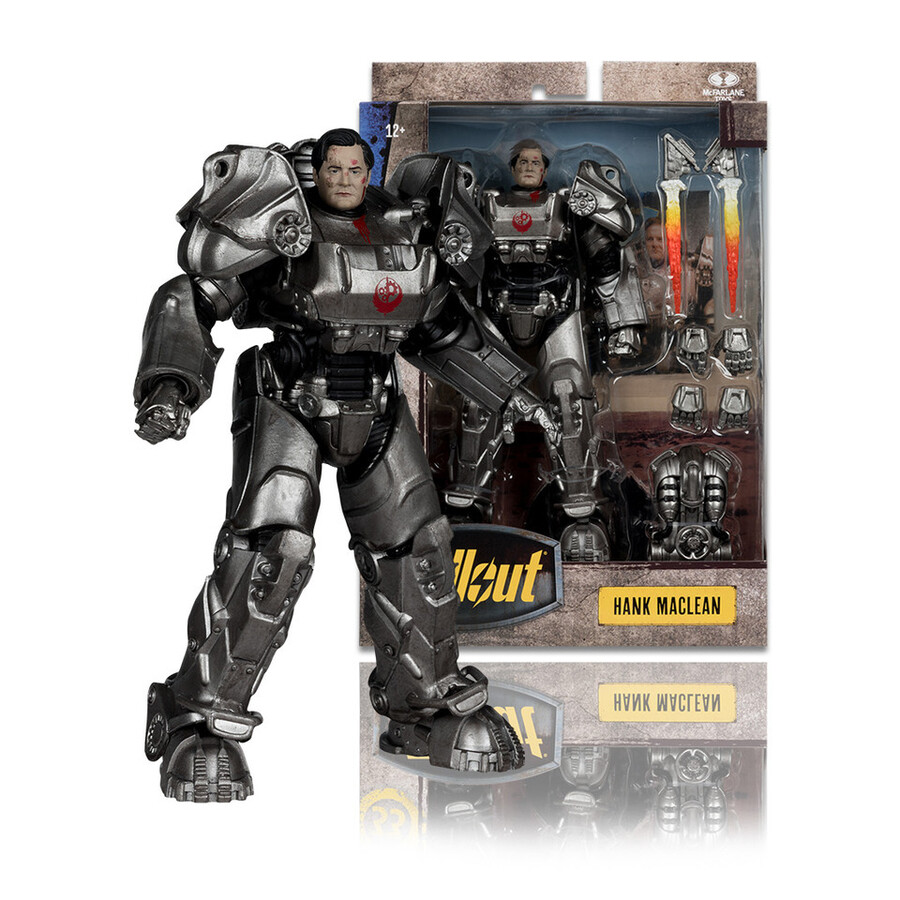 figurine de luxe hank maclean série télévisée fallout de 18 cm