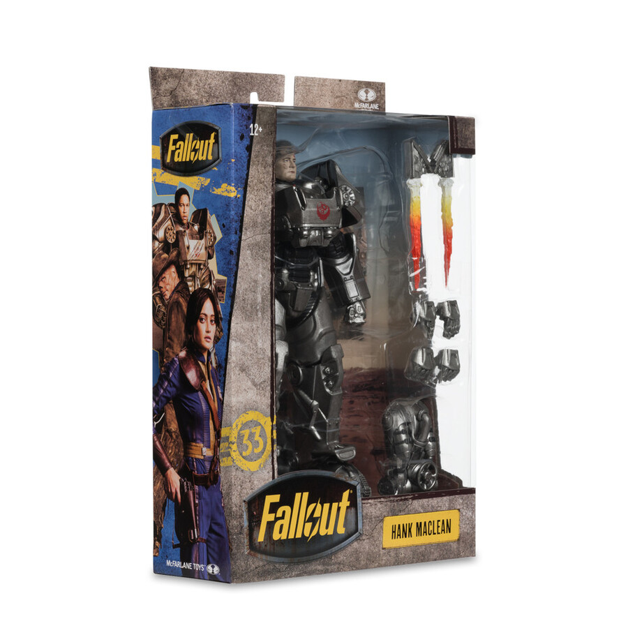 figurine de luxe hank maclean série télévisée fallout de 18 cm