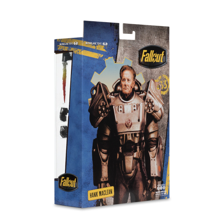 figurine de luxe hank maclean série télévisée fallout de 18 cm