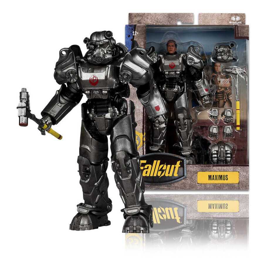figurine de luxe maximus série télévisée fallout de 18 cm