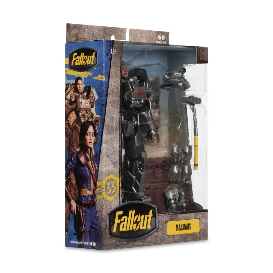 figurine de luxe maximus série télévisée fallout de 18 cm