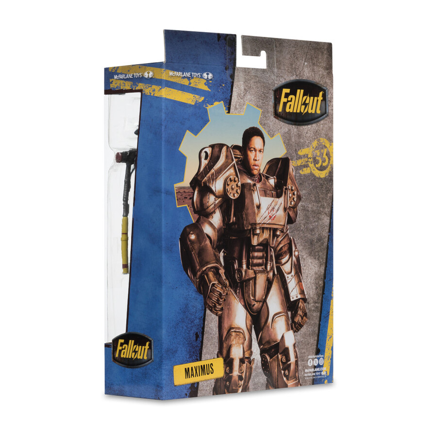 figurine de luxe maximus série télévisée fallout de 18 cm