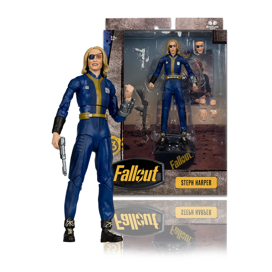 figurine de luxe steph harper série télévisée fallout de 18 cm