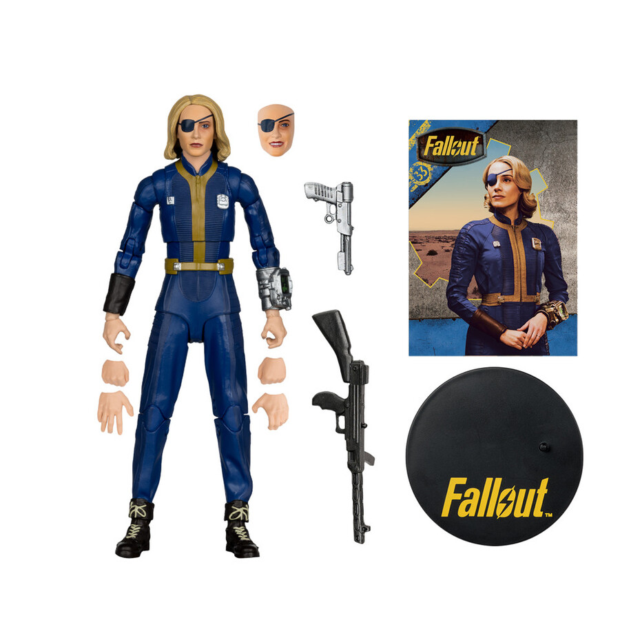 figurine de luxe steph harper série télévisée fallout de 18 cm