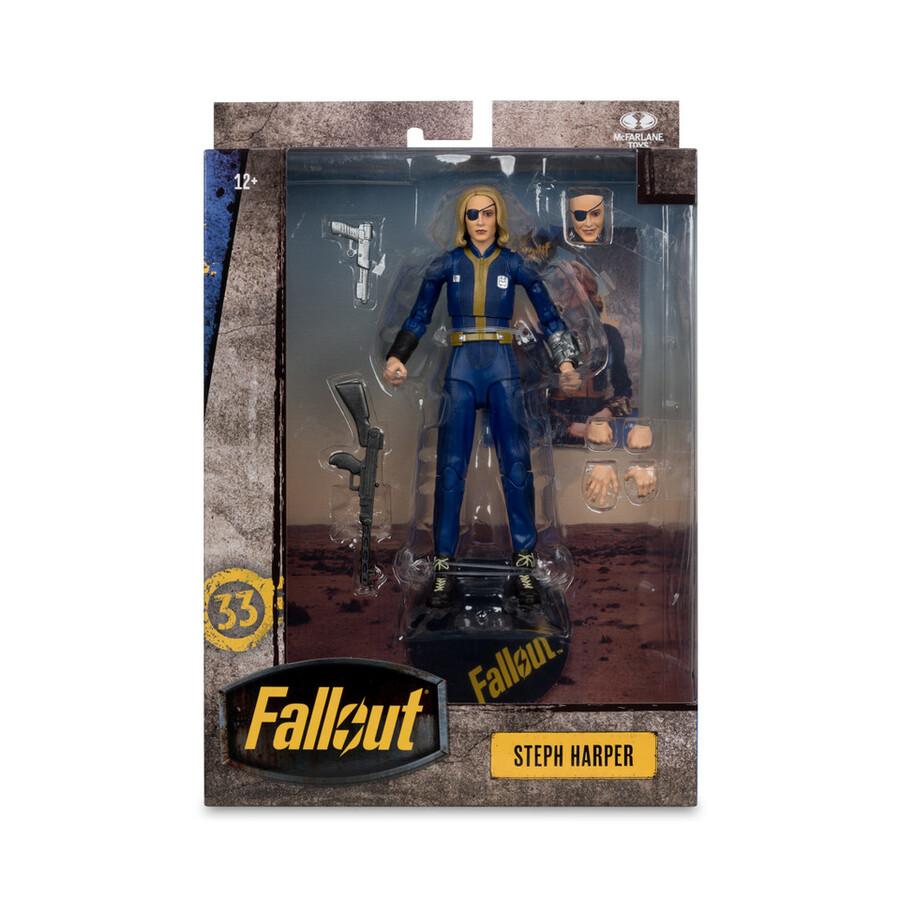 figurine de luxe steph harper série télévisée fallout de 18 cm