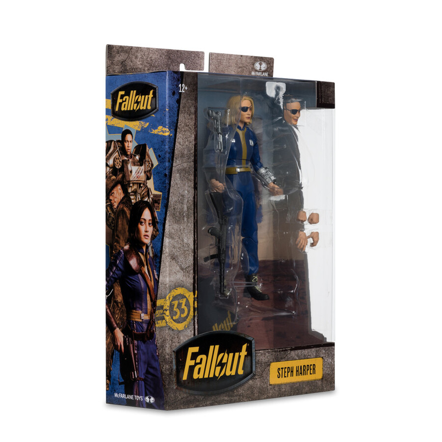 figurine de luxe steph harper série télévisée fallout de 18 cm