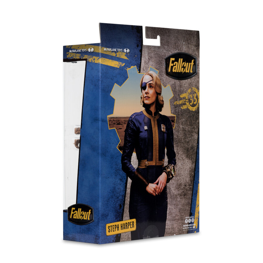 figurine de luxe steph harper série télévisée fallout de 18 cm