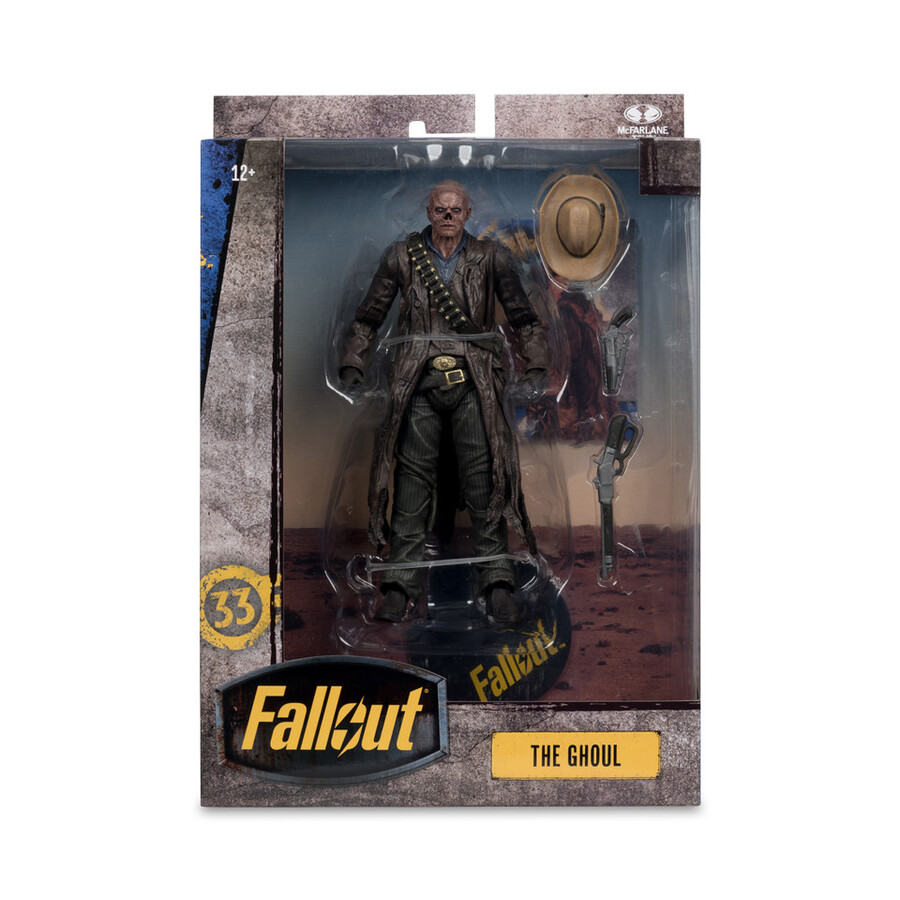 figurine de luxe the ghoul série télévisée fallout de 18 cm