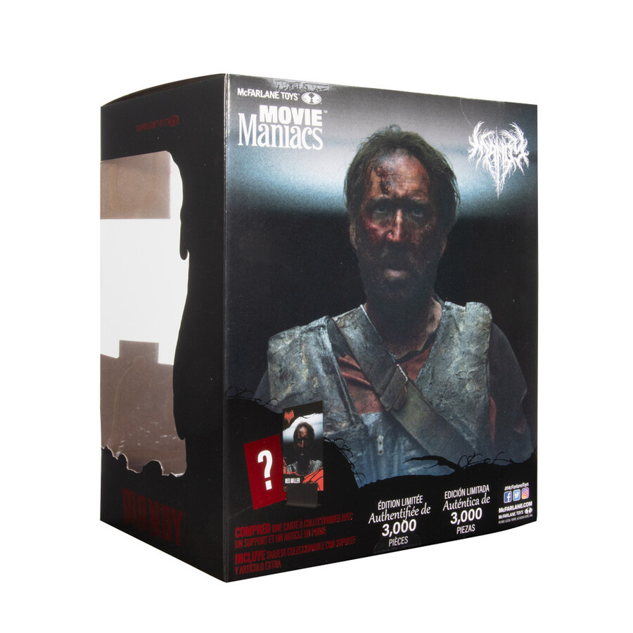 figurine articulée red miller mandy movie maniacs de 15 cm édition limitée gold label exclusivité mcfarlane toys store.