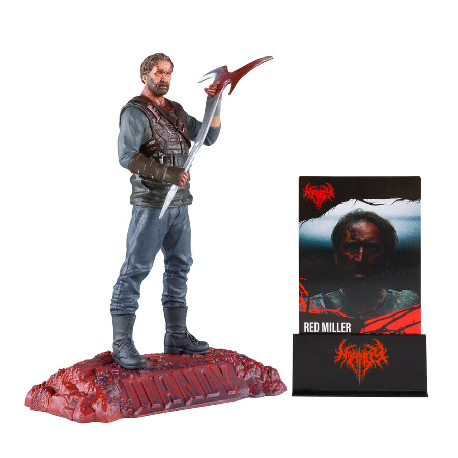 figurine articulée red miller mandy movie maniacs de 15 cm édition limitée gold label exclusivité mcfarlane toys store.