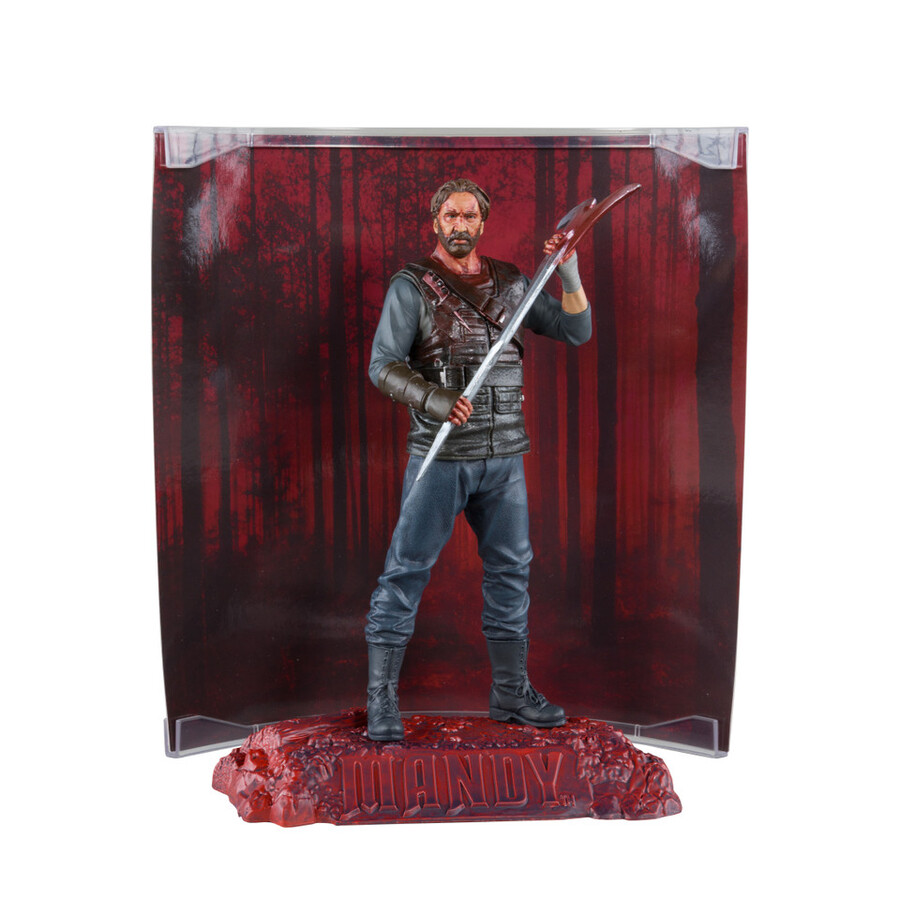 figurine articulée red miller mandy movie maniacs de 15 cm édition limitée gold label exclusivité mcfarlane toys store.