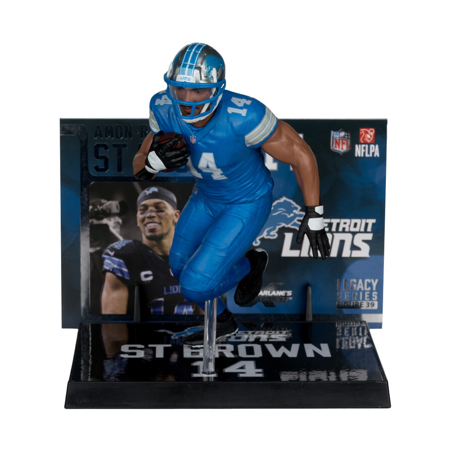 figurine amon-ra st. brown lions de détroit nfl 7 pouces - sélection sportive mcfarlane