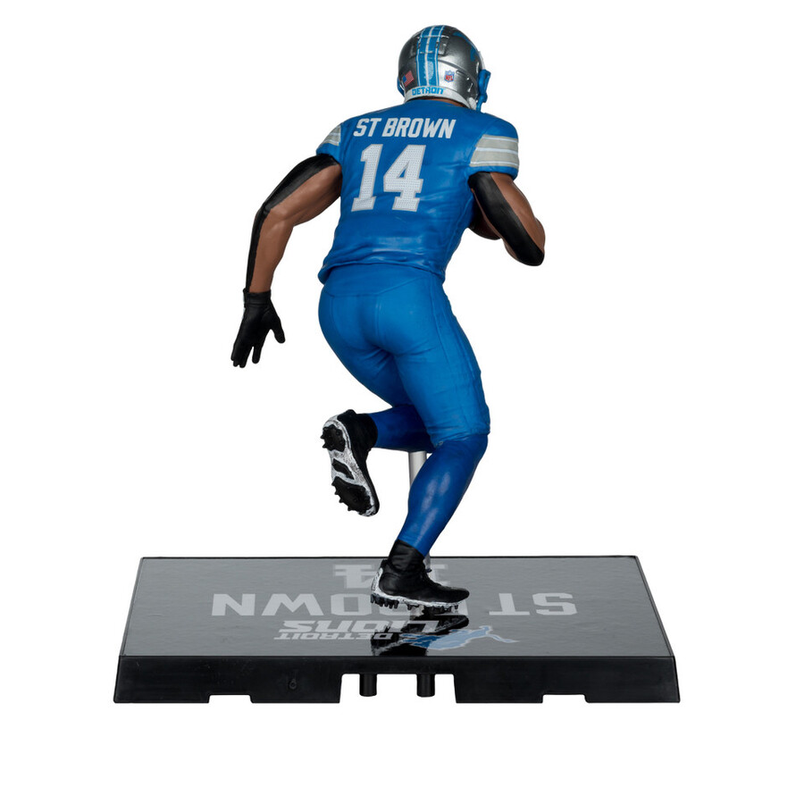 figurine amon-ra st. brown lions de détroit nfl 7 pouces - sélection sportive mcfarlane