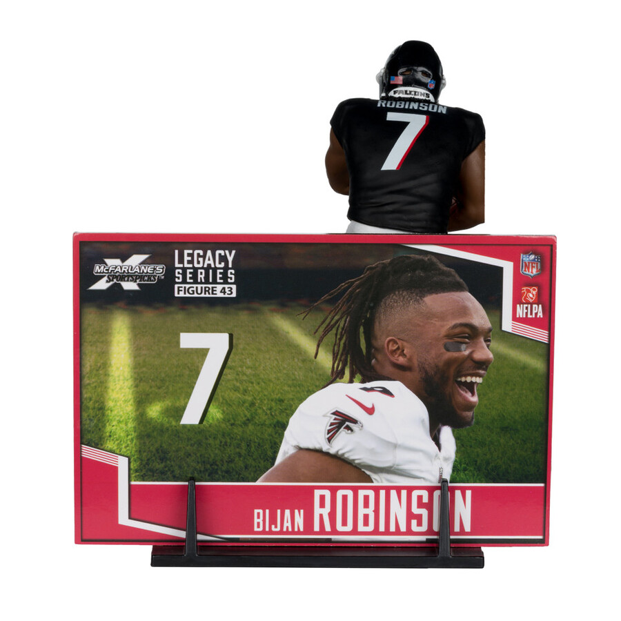 figurine de bijan robinson atlanta falcons nfl 7 pouces - sélections sportives mcfarlane