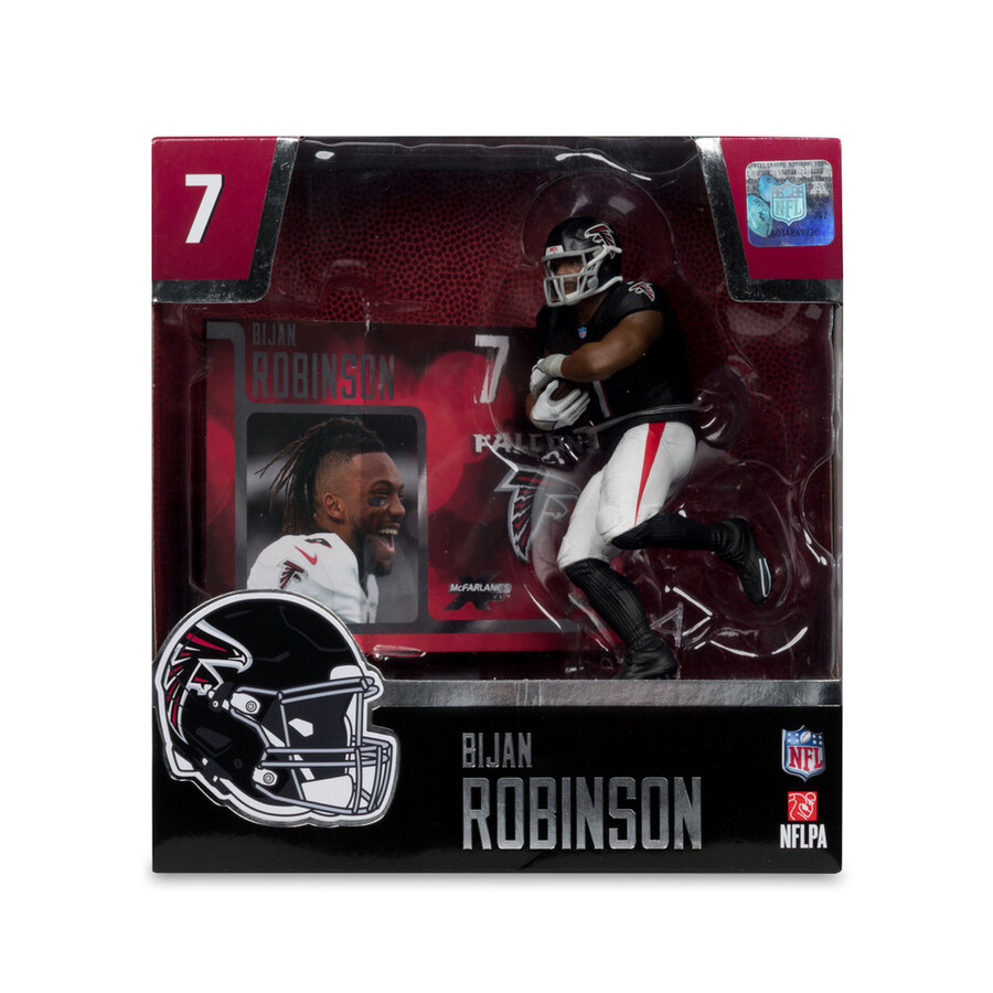 figurine de bijan robinson atlanta falcons nfl 7 pouces - sélections sportives mcfarlane