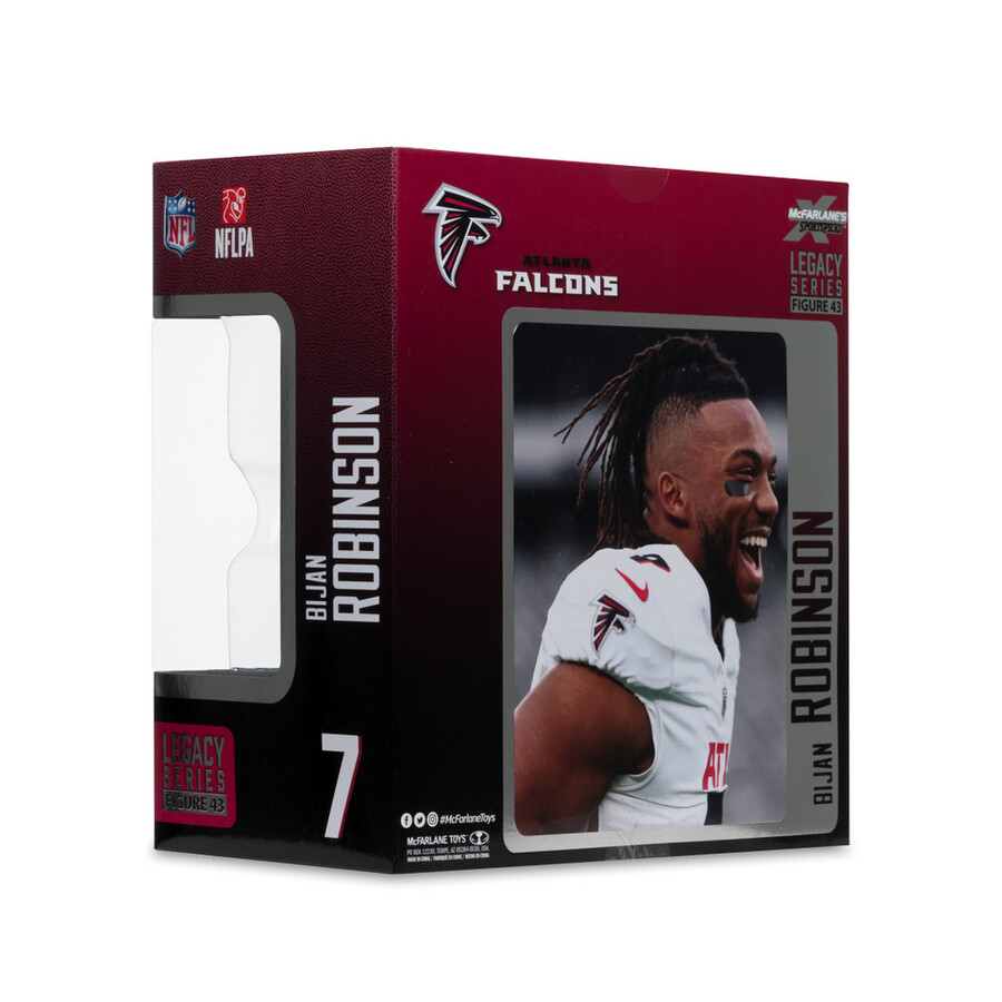 figurine de bijan robinson atlanta falcons nfl 7 pouces - sélections sportives mcfarlane