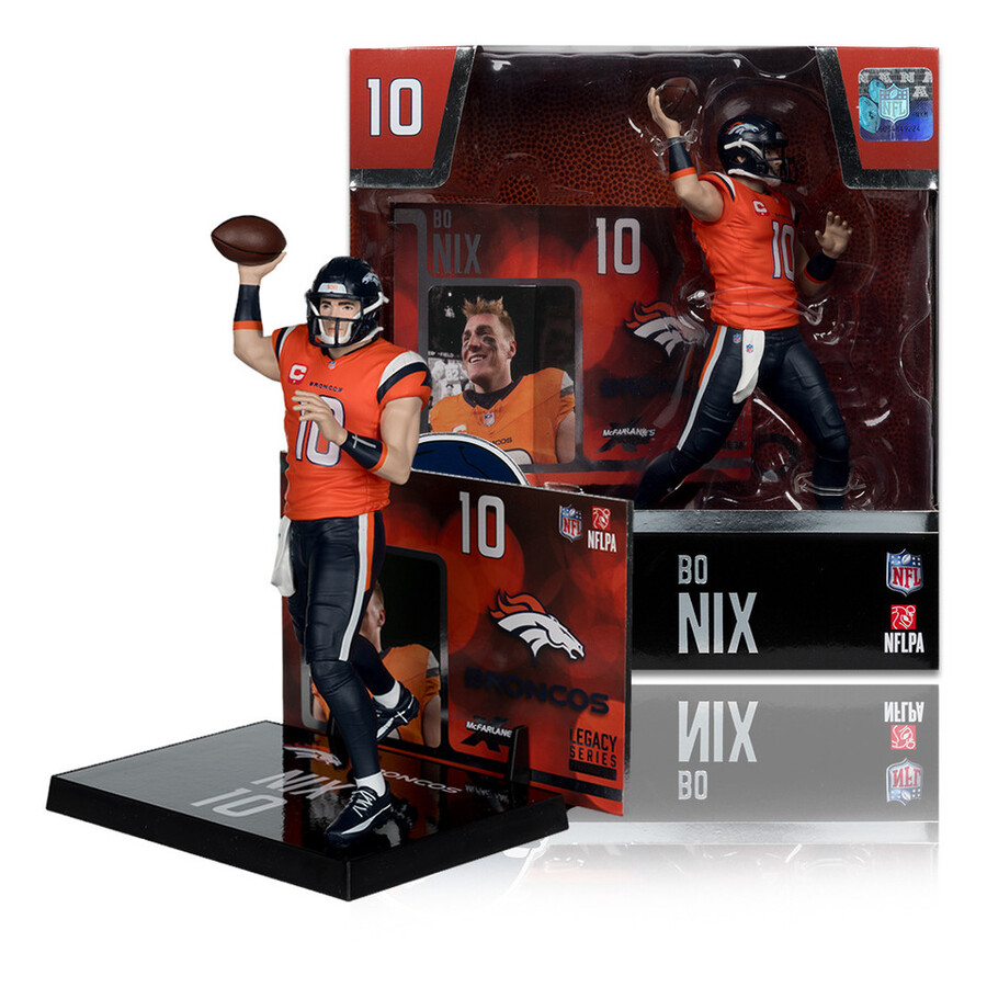 figurine bo nix denver broncos nfl 7 - sélection sportive mcfarlane