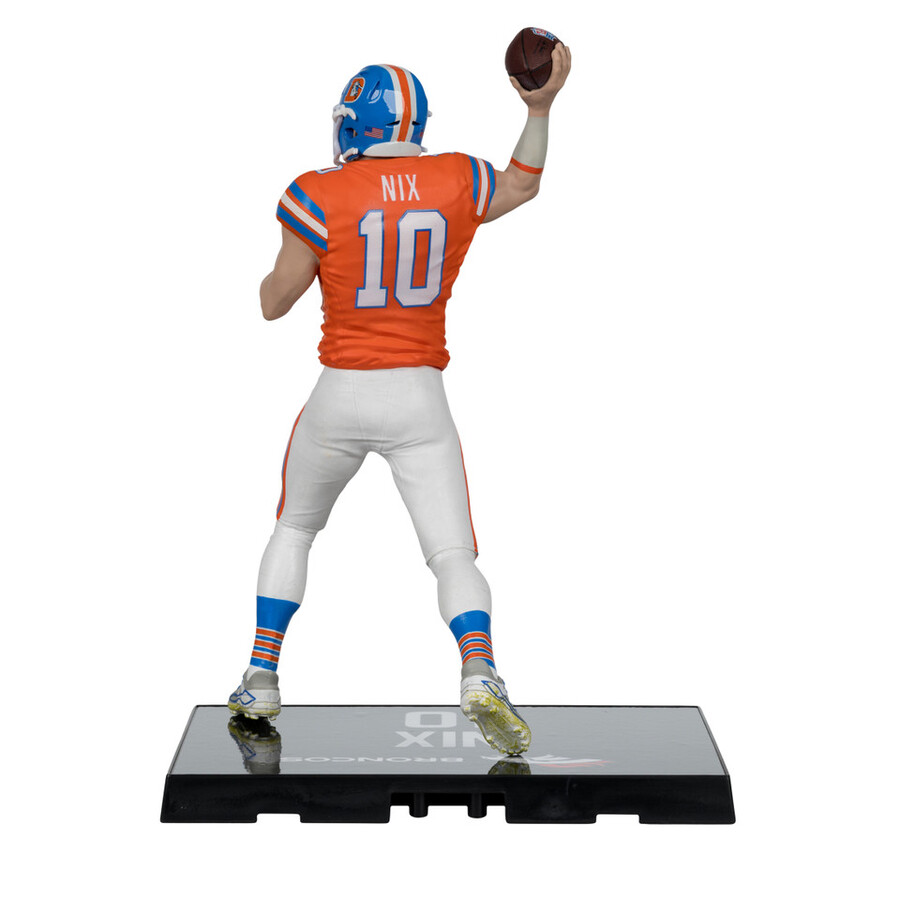 bo nix avec maillot classique denver broncos boîte scellée dusine nfl 6
