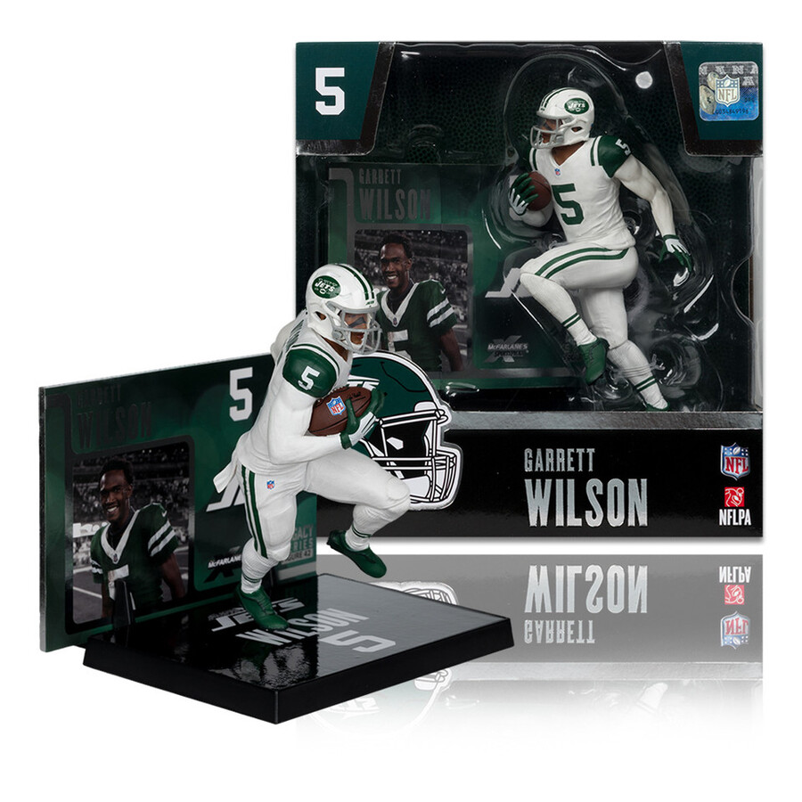 figurine garrett wilson new york jets nfl 7 pouces - sélection sportive mcfarlane