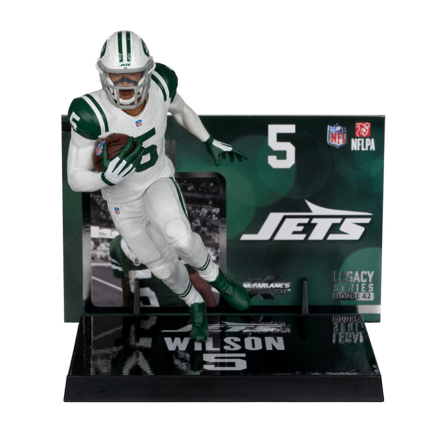 figurine garrett wilson new york jets nfl 7 pouces - sélection sportive mcfarlane