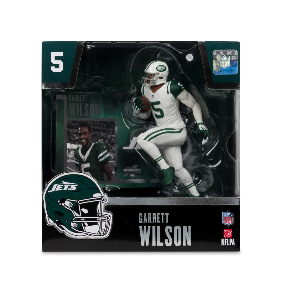 figurine garrett wilson new york jets nfl 7 pouces - sélection sportive mcfarlane