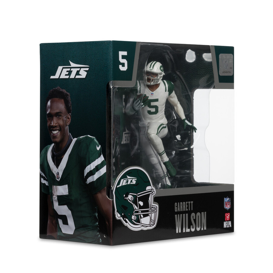 figurine garrett wilson new york jets nfl 7 pouces - sélection sportive mcfarlane