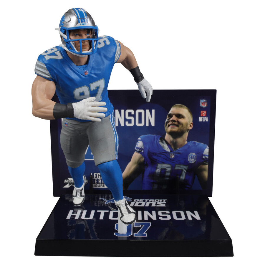 figurine nfl 7 pouces daidan hutchinson detroit lions - sélection sportive mcfarlane